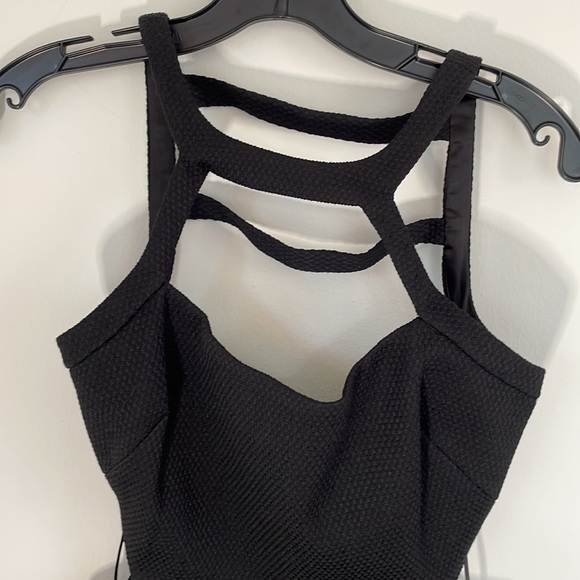 Brand New Black Jay Godfrey Mini Dress - Picture 4 of 5